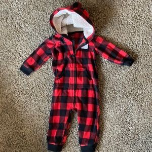 Buffalo Plaid Baby Fleece